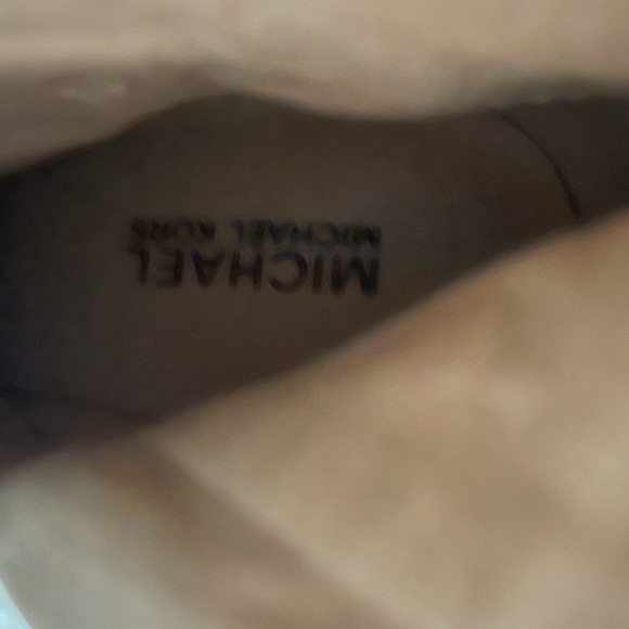 Michael Khors knee high cognac brown real leather boots - Picture 9 of 9